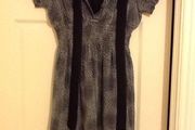 Yumi boutique chiffon animal print dress