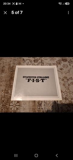 1978 F.I.S.T Press Kit Sylvester Stallone (Fist)