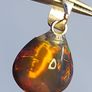 Ethiopian Fire Opal Pendant 2 ct on 925 Silver Image 5