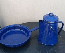 New Enamel Camping Coffee Maker