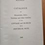 Burns Cottage Alloway Catalogue  1968  72 Pages. Paperback In Good Condition. Image 6