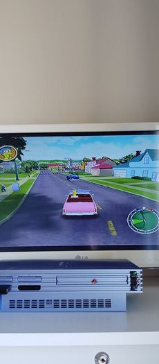 Playstation 2 Ps2 Simpsons Hit and Run Game