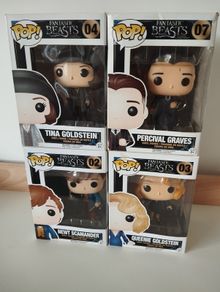 Fantastic Beasts Funko Pop Lot 25e (set of 4)
