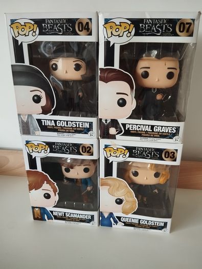 Fantastic Beasts Funko Pop Lot 25e (set of 4)