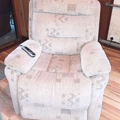 Arianna Lift & Rise Chair - Beige Fabric