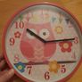 Girl's clock, brand new Image 2
