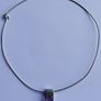 Vintage Amethyst and Sterling Silver 925 Cocktail Pendant 16" Chain - 10,5g Image 5