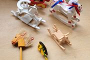Dolls house nursery - Rocking horses or Hobby horse