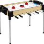 ambassador football and air hockey table like new with box Image 8