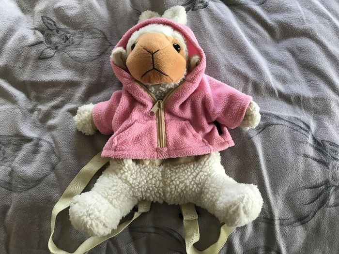 Soft toy, backpack