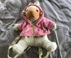 Soft toy, backpack