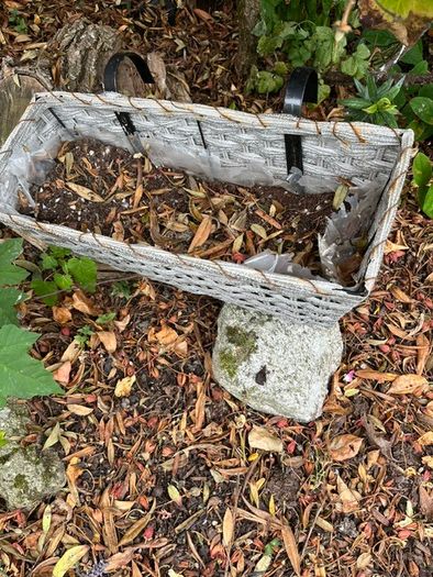 Flower planter basket