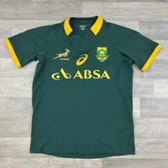 ASICS South Africa Rugby Jersey Shirt Mens Medium