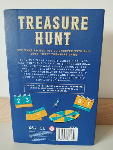 Treasure Hunt Kids vs Adults Edition The Fun Club BRAND NEW