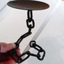 Black Candle Holder (new). Image 3