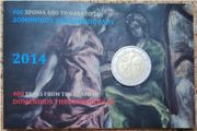 Greece 2 Euro Brilliant Uncirculated Coin 2014 - 400 Years from the Death of Domenikos Theotokopoulos - 2 Euro Commemorative Coin