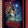 Stranger Things A5 Wiro Notebook with Metallic Cover featuring the Cast of Season 1  (FREE POSTAGE) Image 2