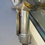 old 1960s brass aluminium fuell filler nozzle Image 2