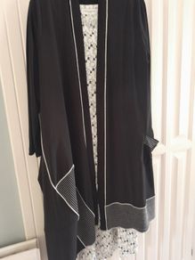 Sophie B Long Black Coat.