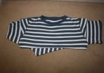 The Little White Company Navy and White Striped Pyjamas Age 4 -5 Years