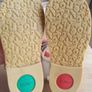 Great Girls White Kickers Sandals Size 13 Image 4