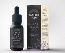 Brand new unopened Emerald Farm CBD oil Relax