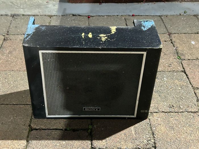 vintage sony speaker