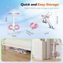 Ab Machine, Abs Workout Equipment, Adjustable Ab Trainer Machine for Abs Workout at Home Gym, Foldable, Knee Protection Image 7