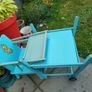 Vintage wooden high chair Image 4