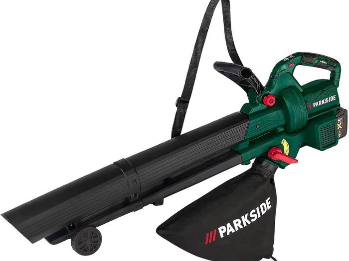 Parkside Cordless Leaf Vacuum Cleaner and Leaf Blower 3-1 - Used Once