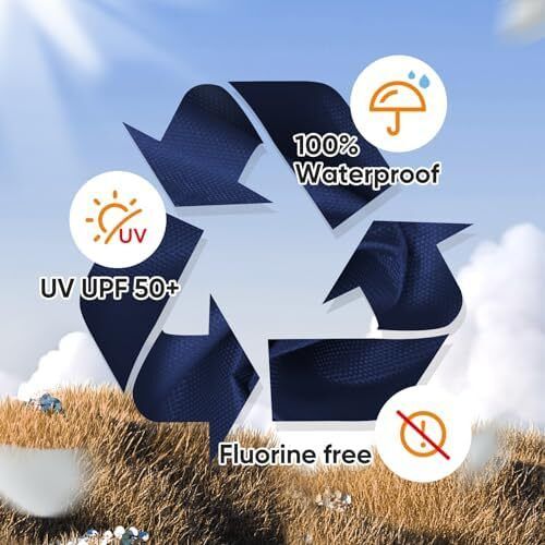 Pop Up Gazebo with 4 Sides, 3 x 3m waterproof Event Shelter Canopy with Mesh Windows & Carry Bag, 4 Sandbags, Folding Party Tent for Garden, Barbecues, Camping - Navy Blue