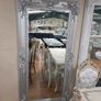 Large Silver 6ft Wall Mirror Image 3