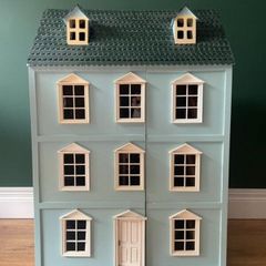 Painted Georgian Doll's House