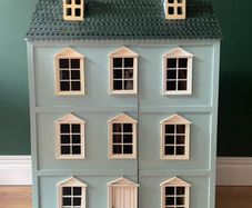 Painted Georgian Doll's House
