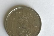 1970 Nederland coin 1 Guilder