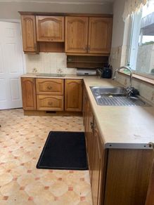 Kitchen units French Oak Solid Doors