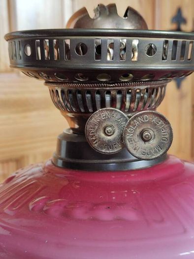 Antique oil lamps in very good condition. 305 each