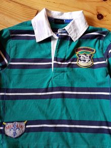 NEXT Green Rugby Shirt
