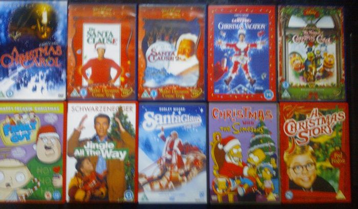 Christmas DVD movie collection Polar Express, Elf, Muppets, Disney, Christmas Carol, Santa Clause etc