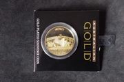 24K Gold Plated Australian Souvenir Coin/Medallion - Sydney Opera House