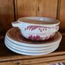 pink/white Staffordshire Image 6