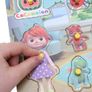 Character Wooden Peg Board Children's Learning Puzzle - Toddler Toys - Age 18m + Image 2