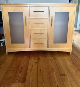 Beech sideboard