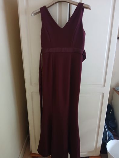 Bridesmaid dresses coast burgandyx2