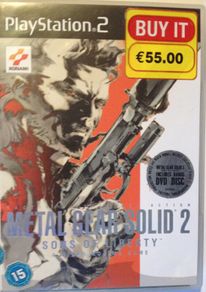 Metal Gear Solid 2: Sons of Liberty [2001] (Playstation 2 Game) [PAL]