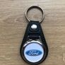 Leather Ford key ring with shopping trolley token/coin Image 2