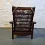 Antique adjustable lounge chair Image 5