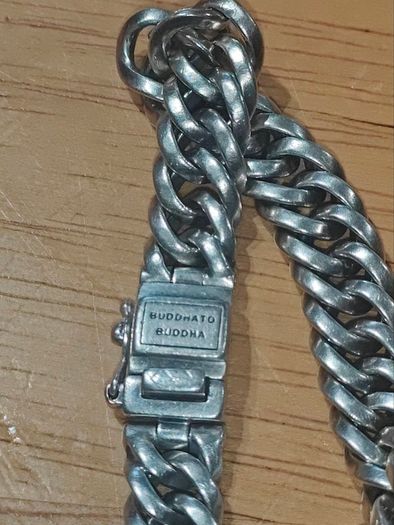 Buddha to Buddha Sterling Silver Chain Bracelet