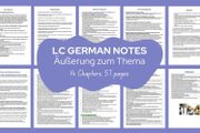 Leaving Cert German Aeusserung zum Thema Notes 1