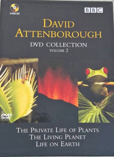 David Attenborough DVD Collection, BOXSET.